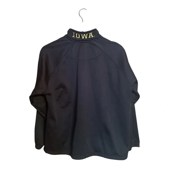 University of Iowa Hawkeyes Pullover 3/4 Zip Embroidered Men’s Size L - Picture 3 of 4